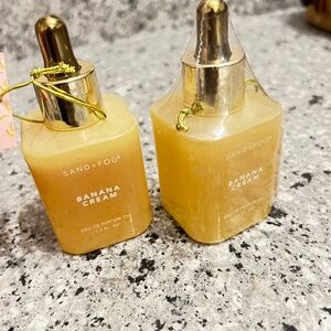 SAND+FOG Banana Cream Body Oil - Cream 2 pack